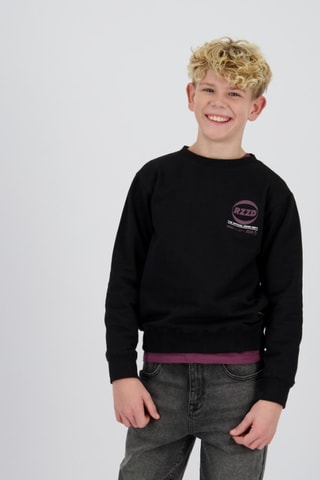 Sweat Nabiac - Blanc, noir et rose
