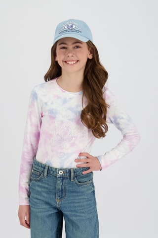 T-shirt tie and dye - Rose