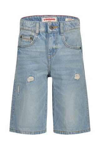 Short en jean - Bleu