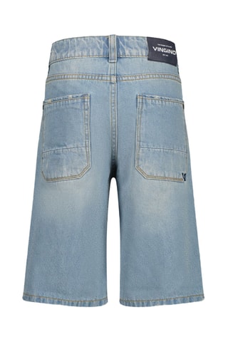 Short en jean - Bleu