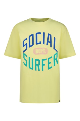 T-shirt - Bleu, vert et jaune