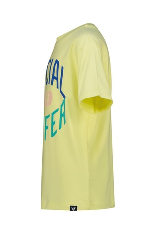 T-shirt - Bleu, vert et jaune