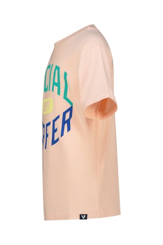 T-shirt - Bleu, vert et rose