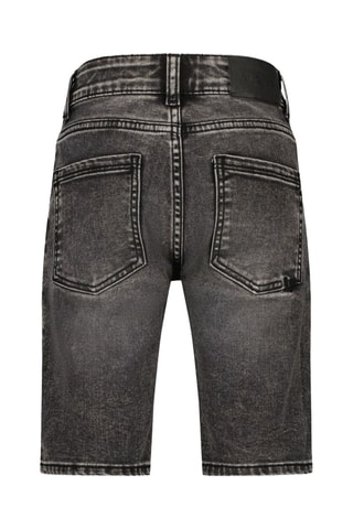 Short en jean - Gris