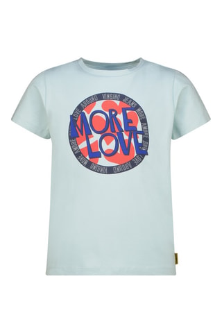 T-shirt - Noir, bleu et vert