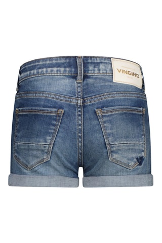 Short en jean - Bleu