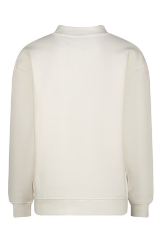 Sweat Icon-crew - Blanc, noir et rouge