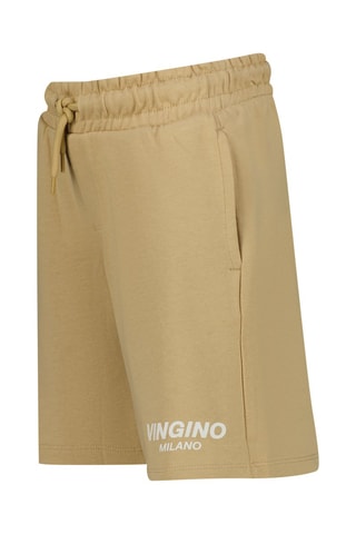 Short - Blanc et beige