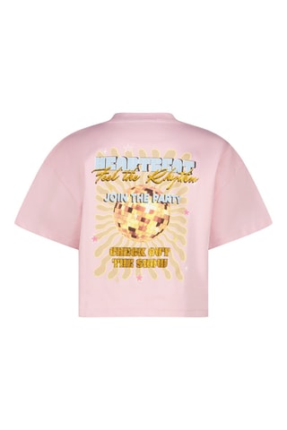 T-shirt - Bleu et rose