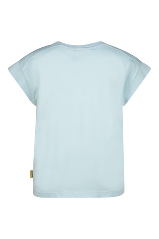 T-shirt - Blanc et bleu