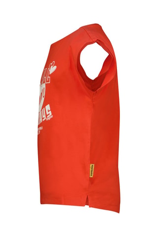 T-shirt - Blanc et rouge