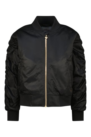 Bomber - Noir, rouge et rose