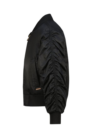Bomber - Noir, rouge et rose