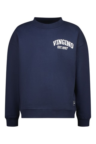 Sweat Icon-crew - Blanc et bleu