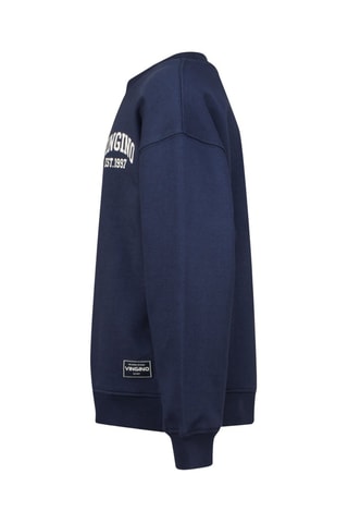 Sweat Icon-crew - Blanc et bleu