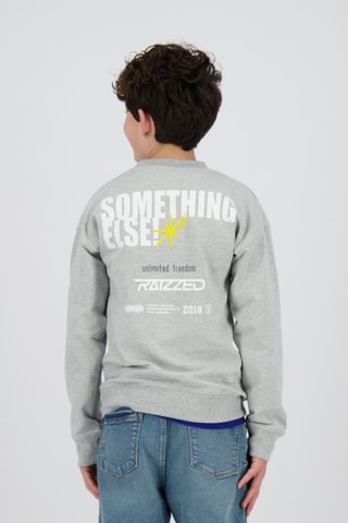 Sweat Norwin - Blanc et gris