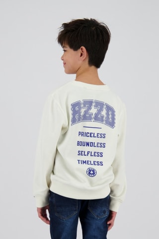 Sweat Nambrock - Blanc et bleu