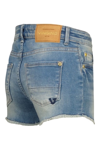 Short en jean - Bleu
