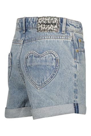Short en jean - Bleu clair