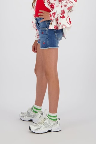 Short en jean - Bleu