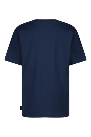 T-shirt - Blanc et bleu