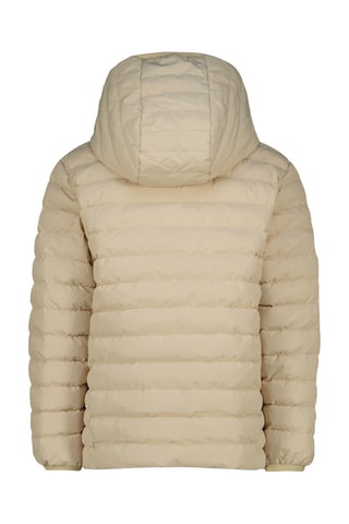 Doudoune à capuche - Noir et beige