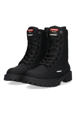 Bottines en cuir - Noir