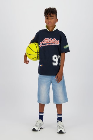 Short en jean - Bleu