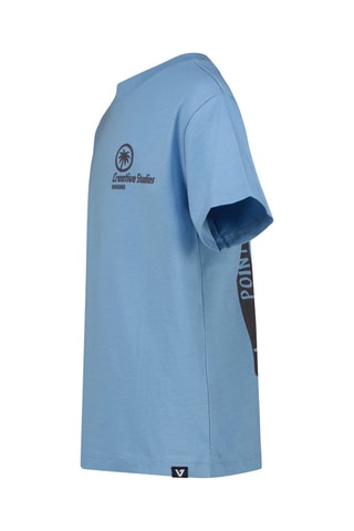 T-shirt - Noir et bleu