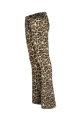 Pantalon - Noir, beige et marron