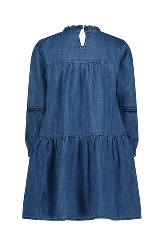 Robe trapèze en jean Pascalle - Bleu