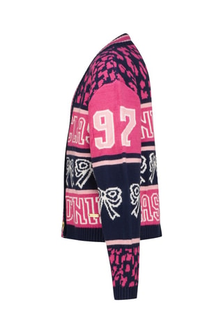 Gilet Mindy - Bleu et rose