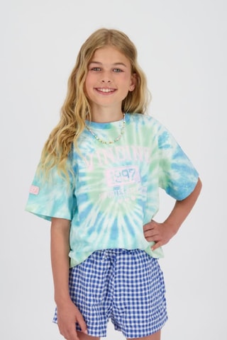 T-shirt tie and dye - Vert