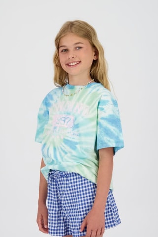 T-shirt tie and dye - Vert