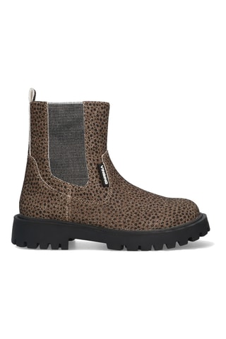 Bottines en cuir - Doré