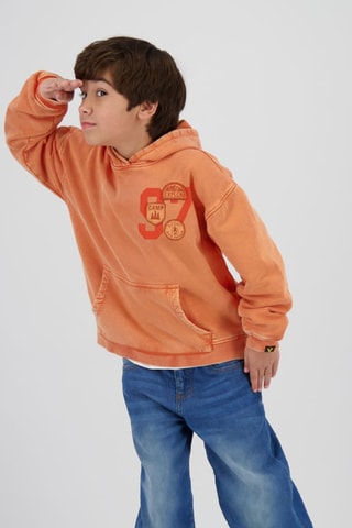 Sweat à capuche - Orange