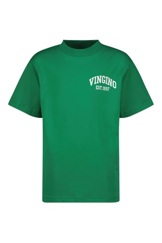 T-shirt Icon-logo-SS - Blanc et vert