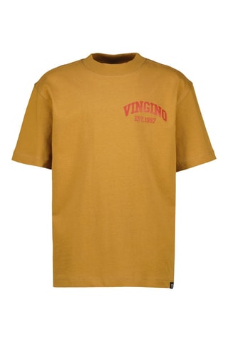 T-shirt Icon-logo-SS - Marron, noir et rouge
