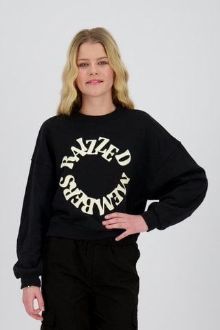 Sweat Sifra - Blanc et noir