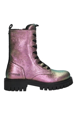 Bottines en cuir - Rose