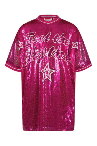 Robe t-shirt - Rose