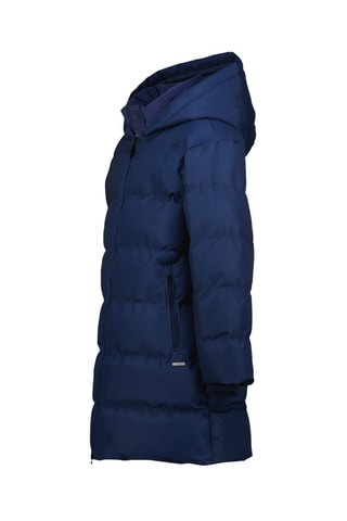 Doudoune longue à capuche 2-en-1 Tanja - Bleu
