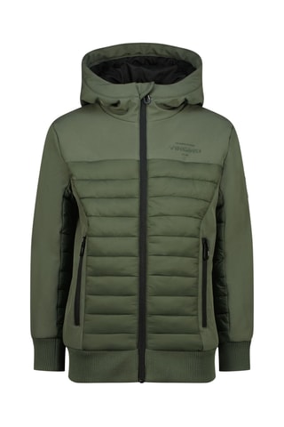 Veste à capuche - Vert
