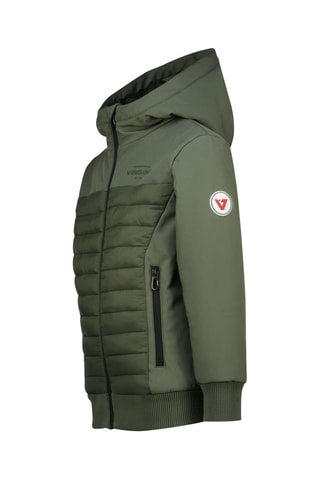 Veste à capuche - Vert