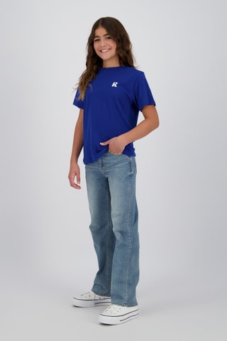T-shirt Tesa - Blanc, bleu et marron