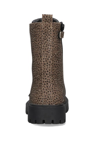 Bottines en cuir - Doré