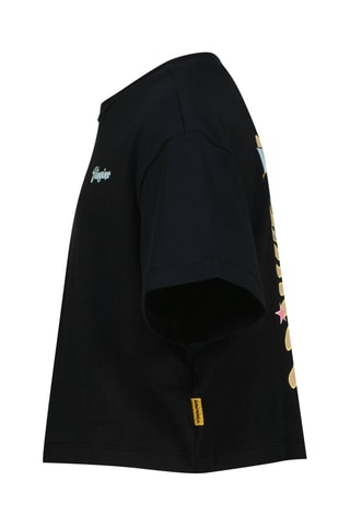 T-shirt - Noir, bleu et jaune