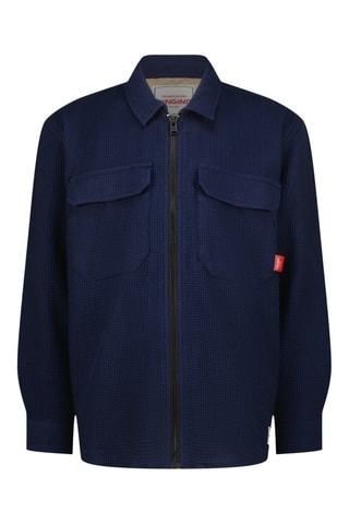 Surchemise Leroy - Blanc, rouge et bleu