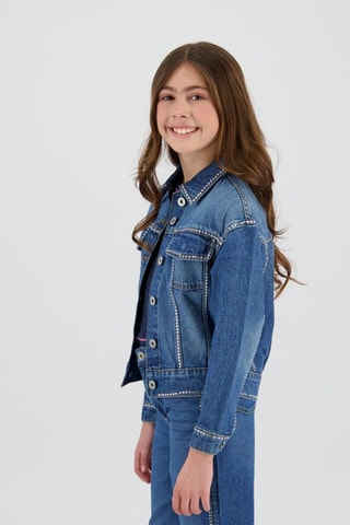Veste en jean - Bleu