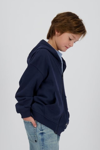Sweat à capuche - Bleu